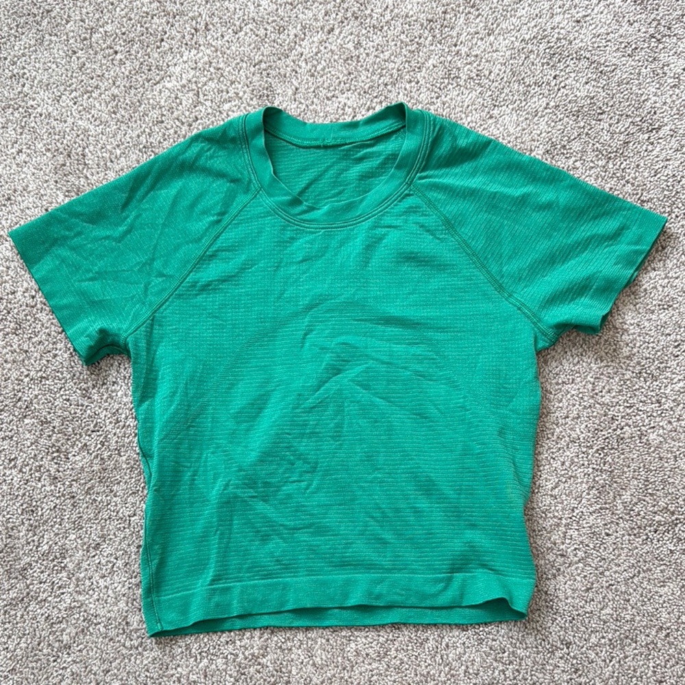 Lululemon Swiftly Tech Cropped Short Sleeve